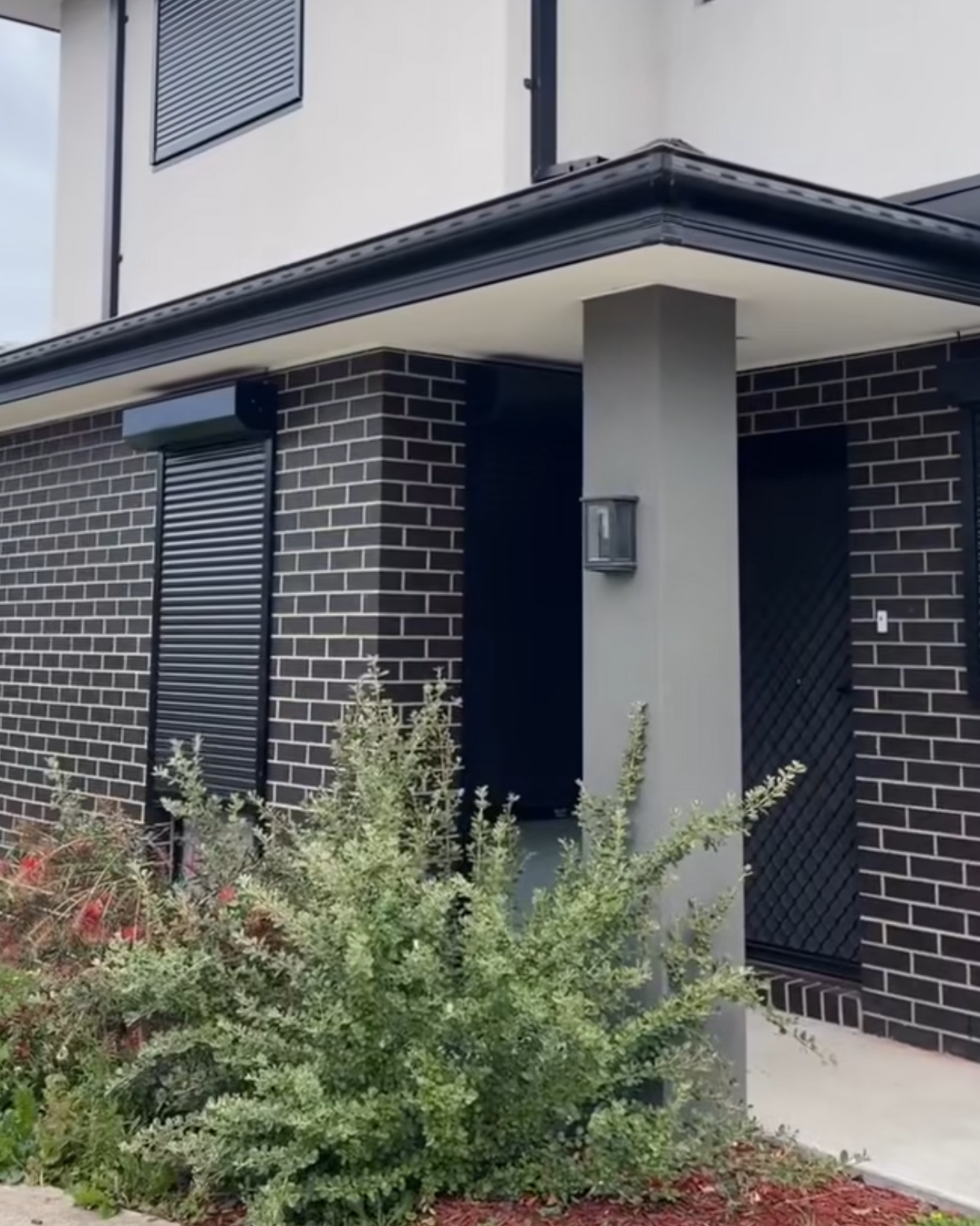 Chris installing at height