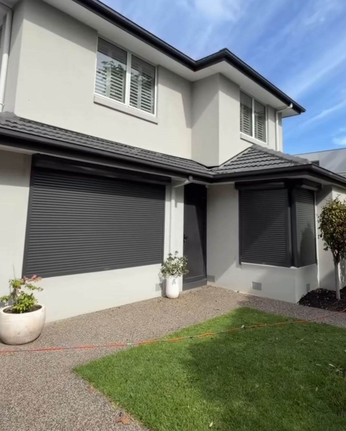 Professional shutter installation